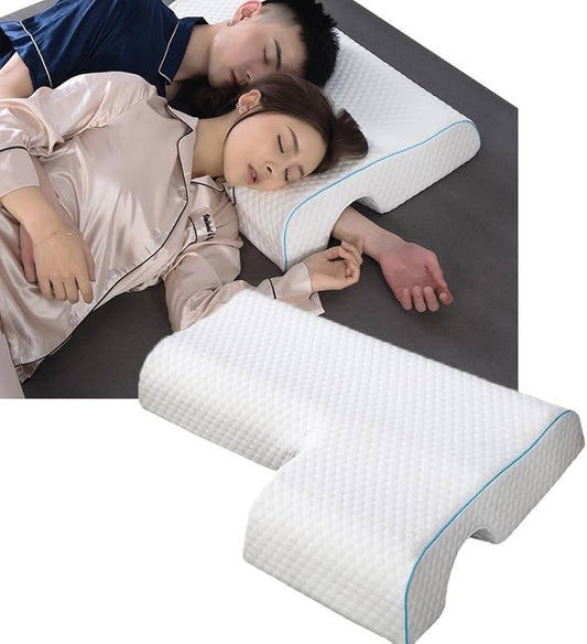 ALMOHADA PARA PAREJAS CON ESPUMA VISCOELASTICA (BRAZO IZQUIERDO)